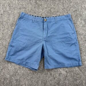 Chubbies Blue Cotton Shorts Size 36 Sky's Out Thighs Out Made America Flaw Men's